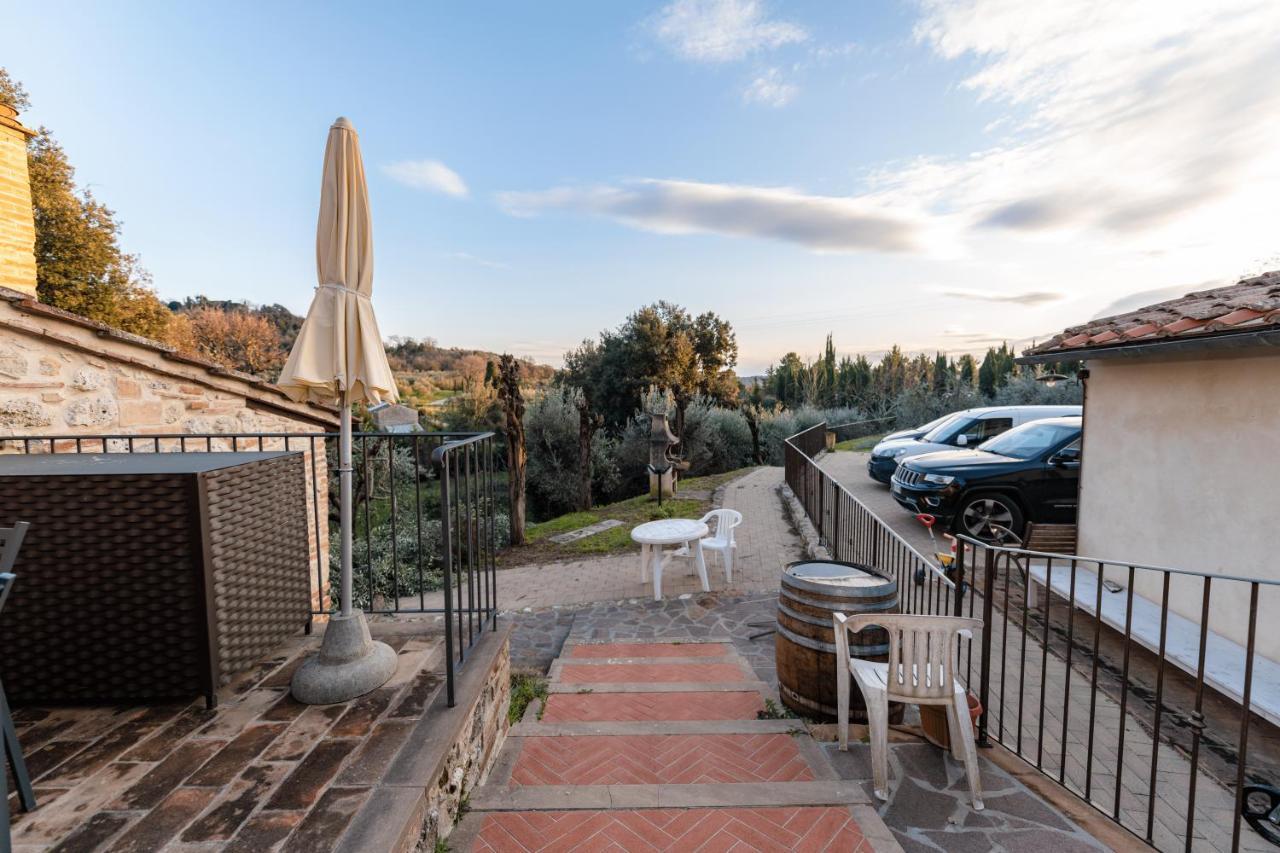 Case Vacanze Ranza, Casale Con Piscina E Relax San Gimignano Exteriör bild